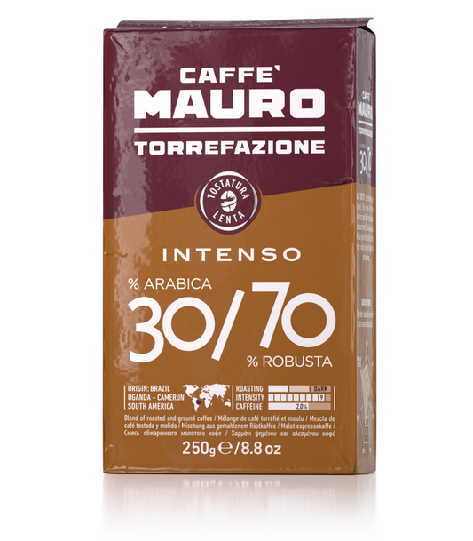 INTENSO 30%/70% - 250g Ground Coffee