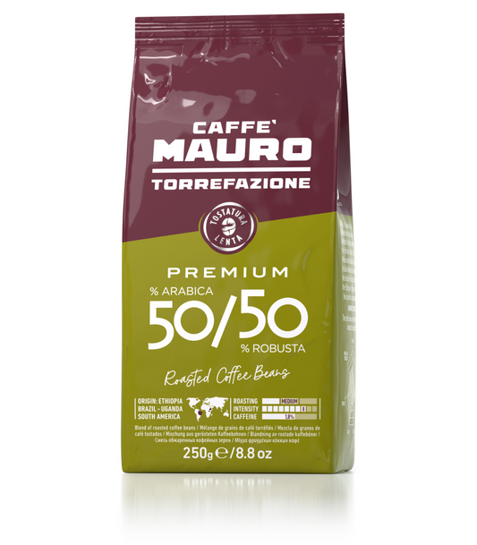 PREMIUM 50%/50% -250g  bag Coffee Beans